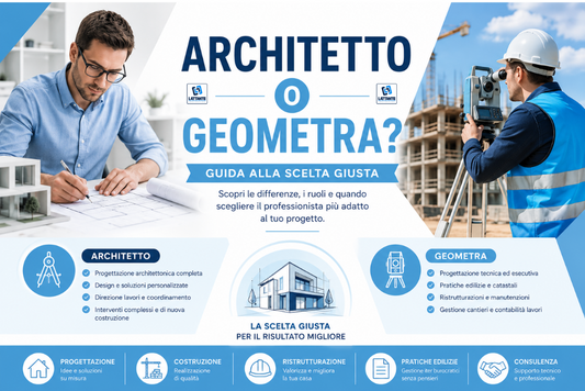 Architetto o Geometra? Guida alla scelta giusta