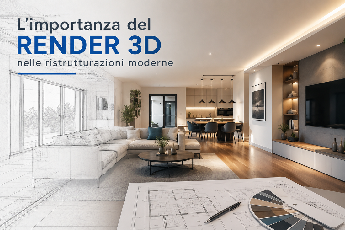 L'importanza del render 3D nelle ristrutturazioni moderne