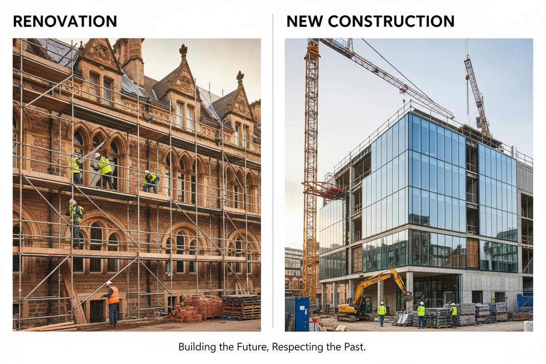 🏗️ Nuovi edifici o ristrutturazioni?